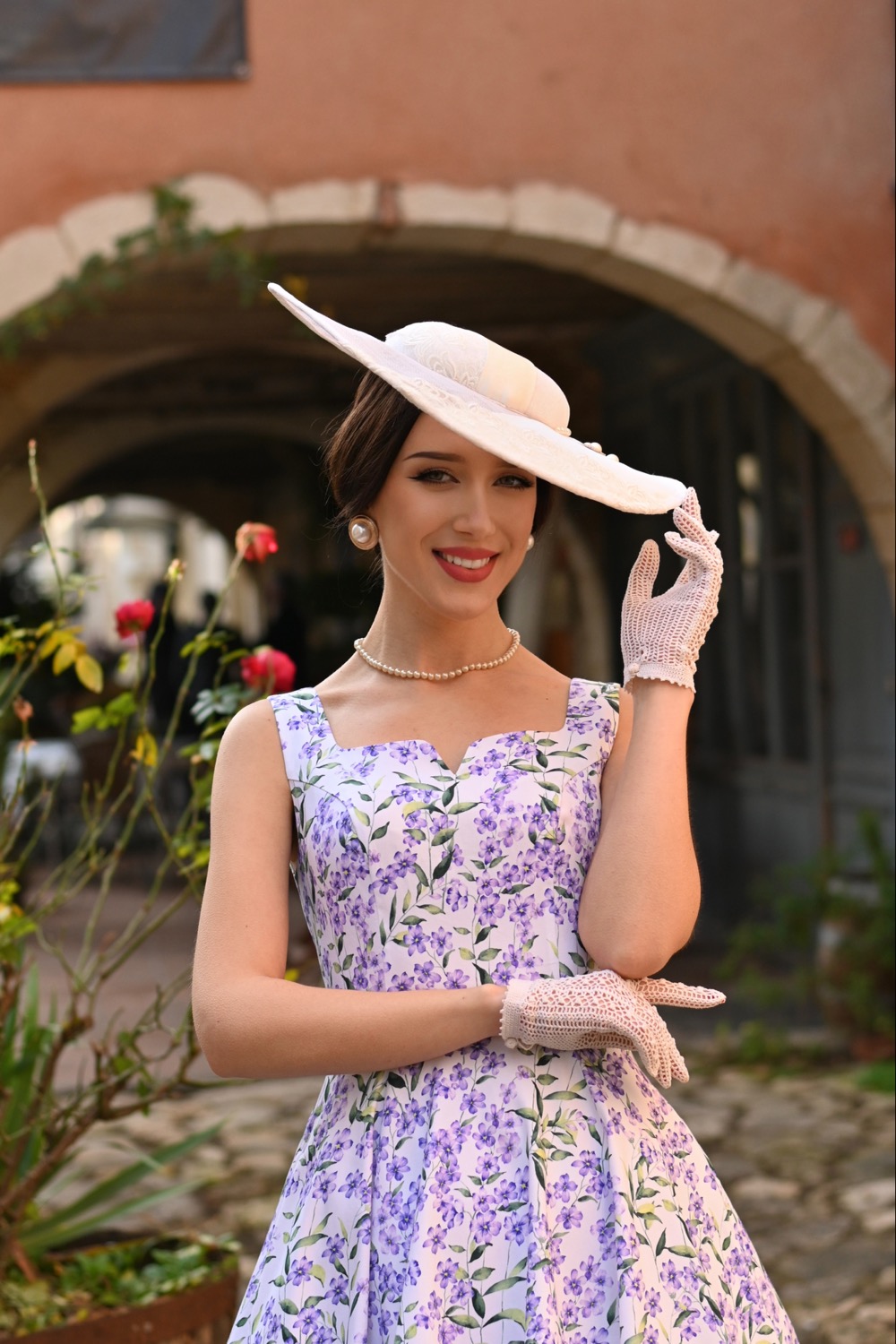 Lilac Meadow Swing Dress